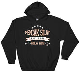 AT1905A Indonesian Pencak Silat Fight Club Hoodie Black Sweatshirt